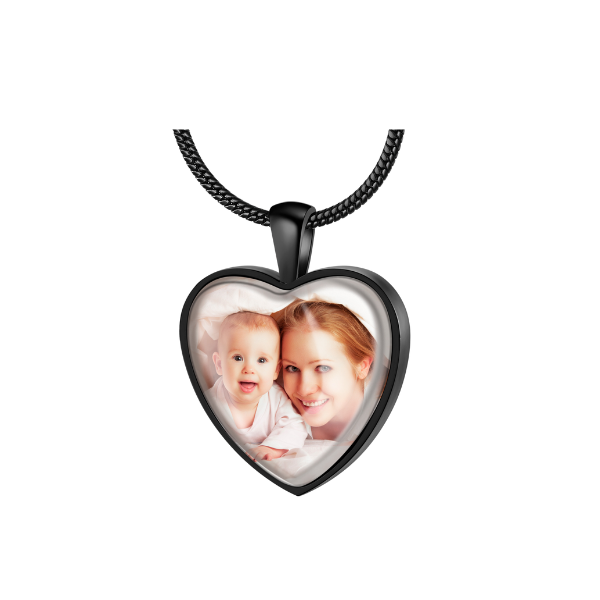 Heart Personalized Picture Necklace