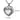 heart urn necklace dimension
