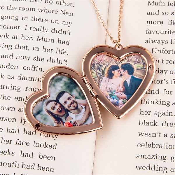 unique locket necklace