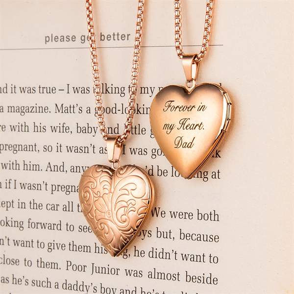 heart locket necklace