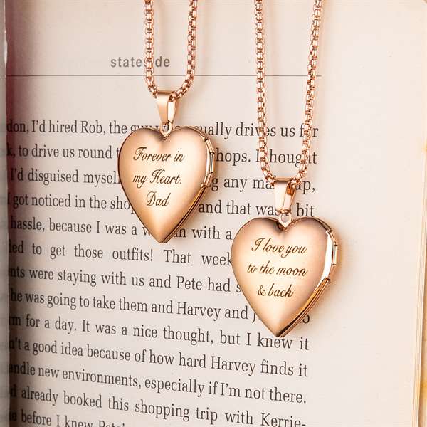 heart locket necklace