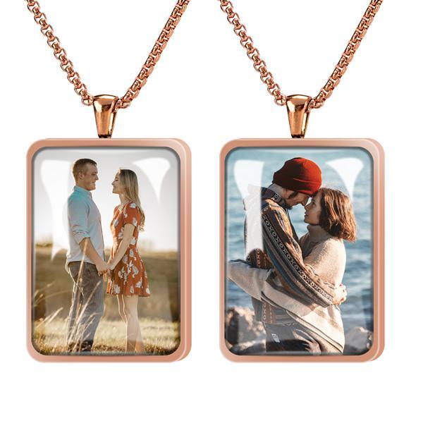 Heart Personalized Picture Necklace